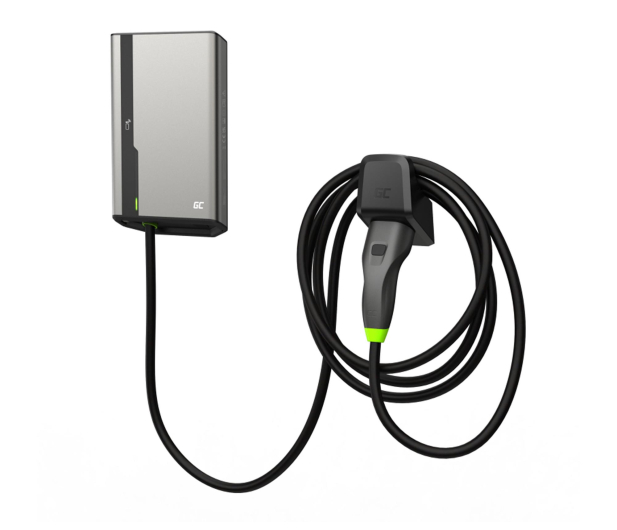 Green Cell HabuDen 11kW 22kW 32A 7,5m NFC Kabel Typ 2 - 1471882 - zdjęcie 2